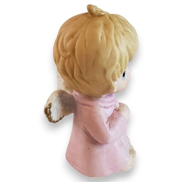 Lot of 3 VTG Angel Ornaments & Figurine Porcelain Tin Christmas Kitsch Decor - Picture 13 of 16